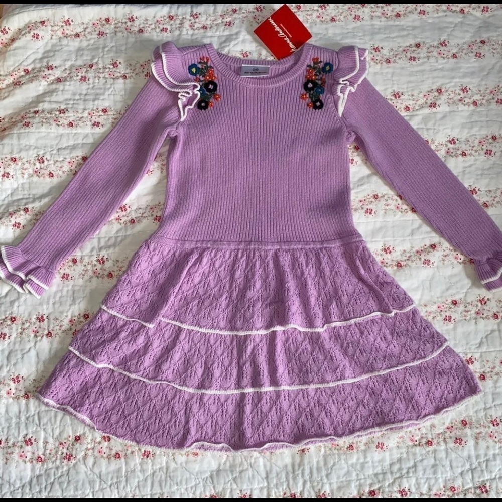 NWT HA 100(4T) Cable Knit Sweater Dress